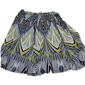 Evo Vorro Skirt White Black Yellow Size Medium pull on tie side